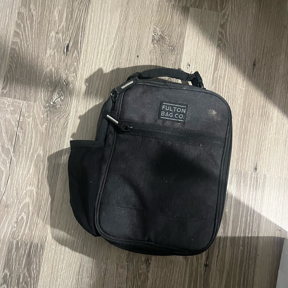 Black lunch Bag